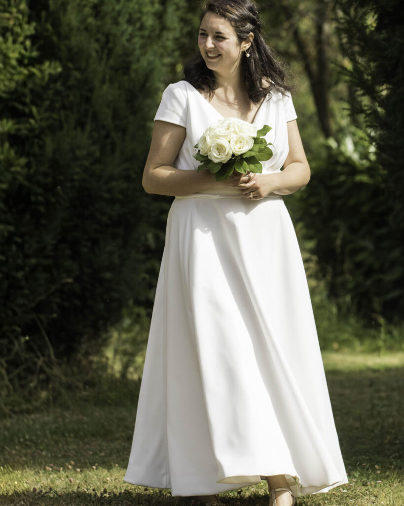 Atelier Lutel : robe de mariée sur mesure en pièce unique